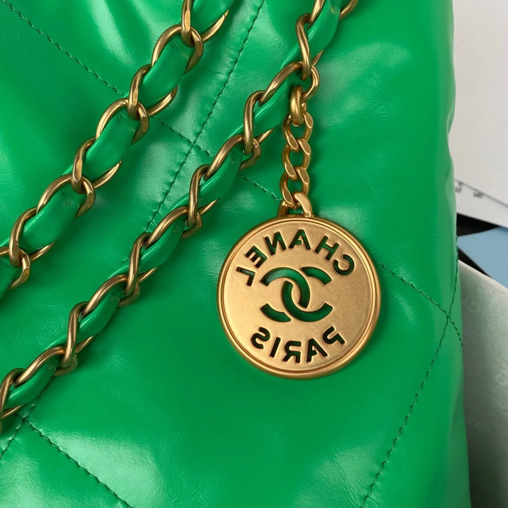 Shiny Green Handbag F22921