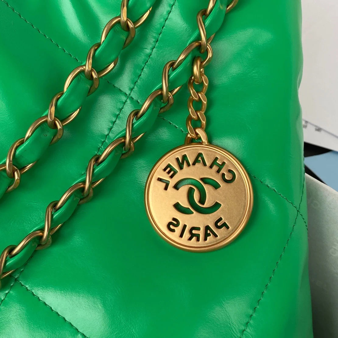 Shiny Green Handbag F22921