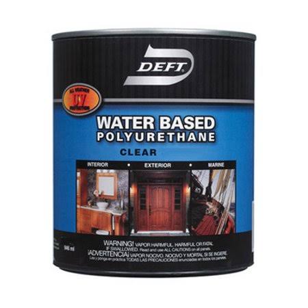 Satin Water Based Polyurethane Gallon Case of 4 F92908