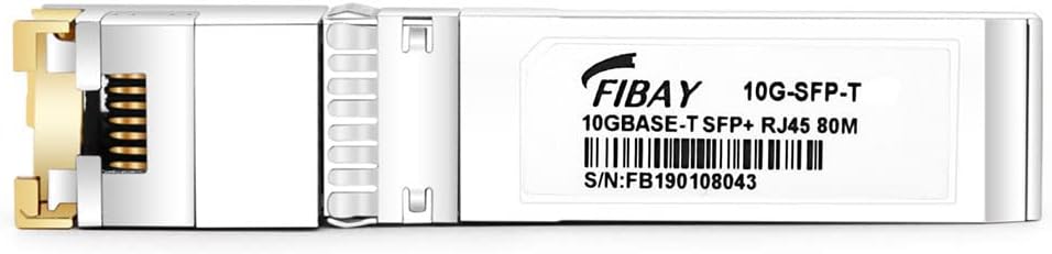 10G SFP+ RJ45 Copper Transceiver Module 10 Pack F854352