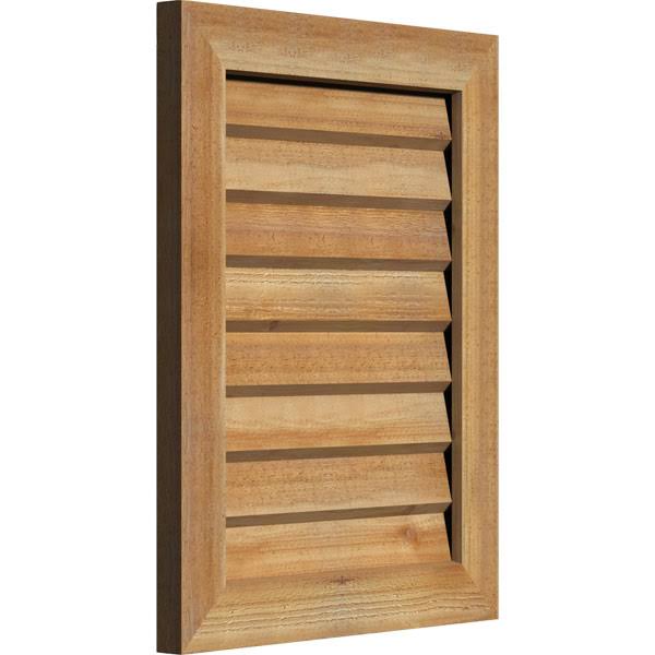 24x22 Vertical Gable Vent Unfinished Non-Functional H18228