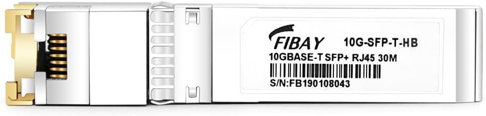 10G SFP+ RJ45 Copper Transceiver Module 10 Pack F854352
