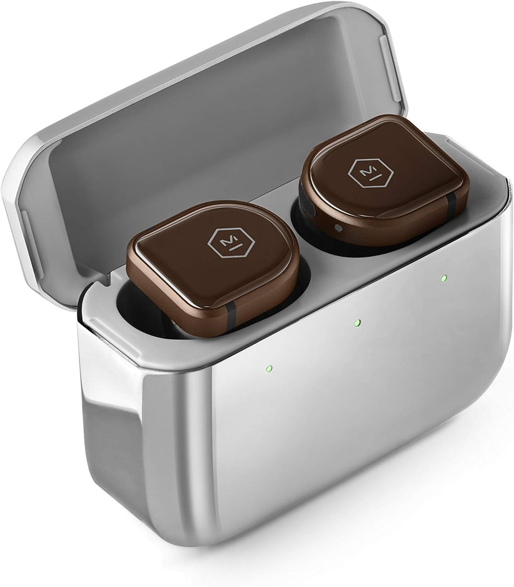 True Wireless Earphones White Ceramic Stainless Steel Case C39023