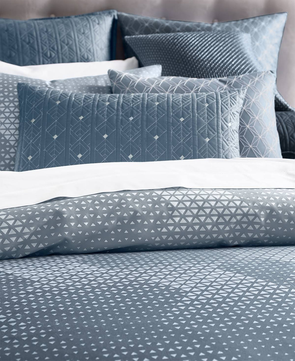 400 Thread Count Pima Cotton Full/Queen Duvet Cover Blue R9379