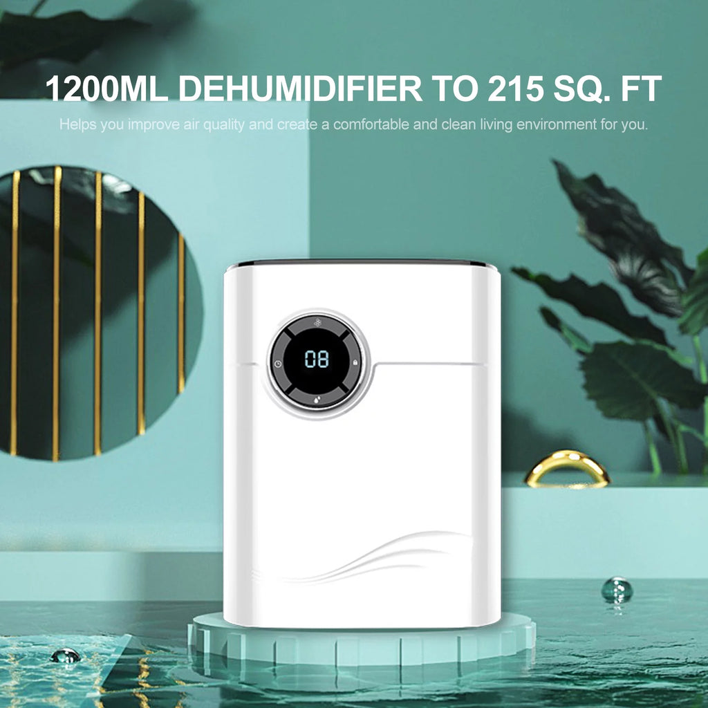 Small 1200mL Portable Dehumidifier H784