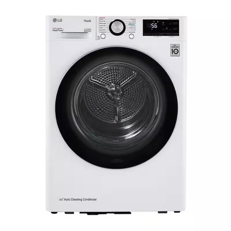 White 4.2 Cu. Ft. Ventless Stackable Compact Electric Dryer Z8820