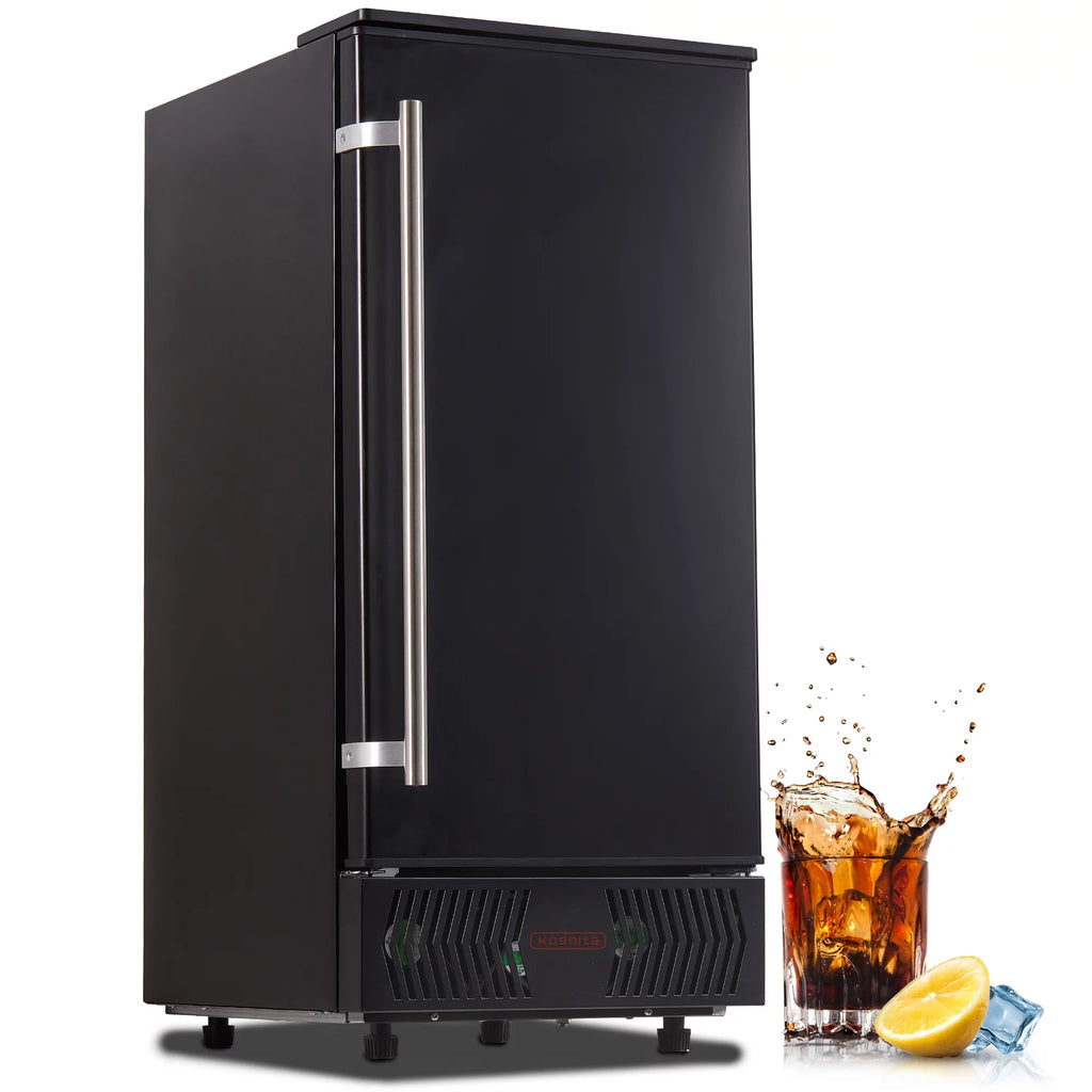 Commercial Ice Maker Machine 80lbs/24H Stainless Steel Black U87277