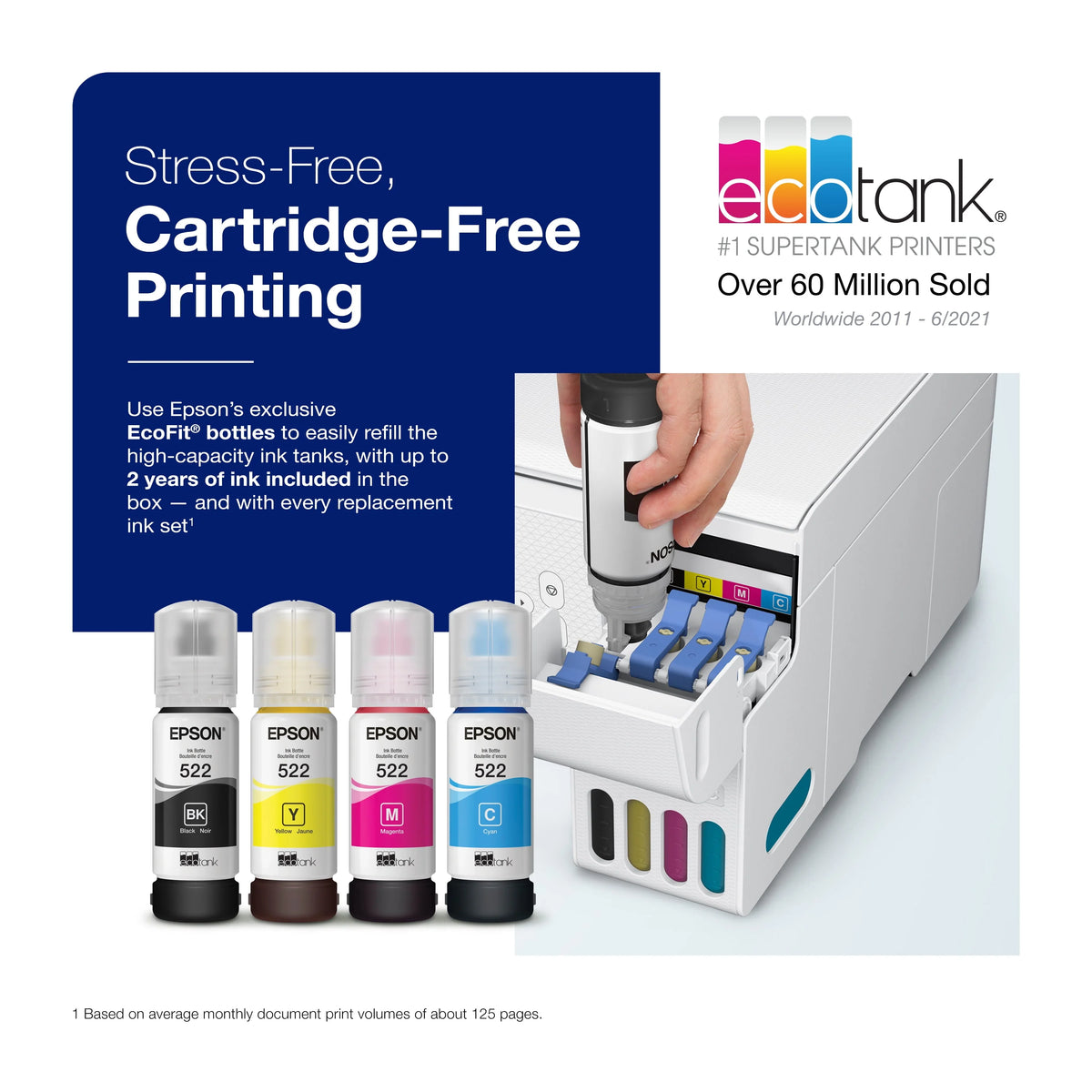Wireless All-in-One Cartridge-Free Printer I77653