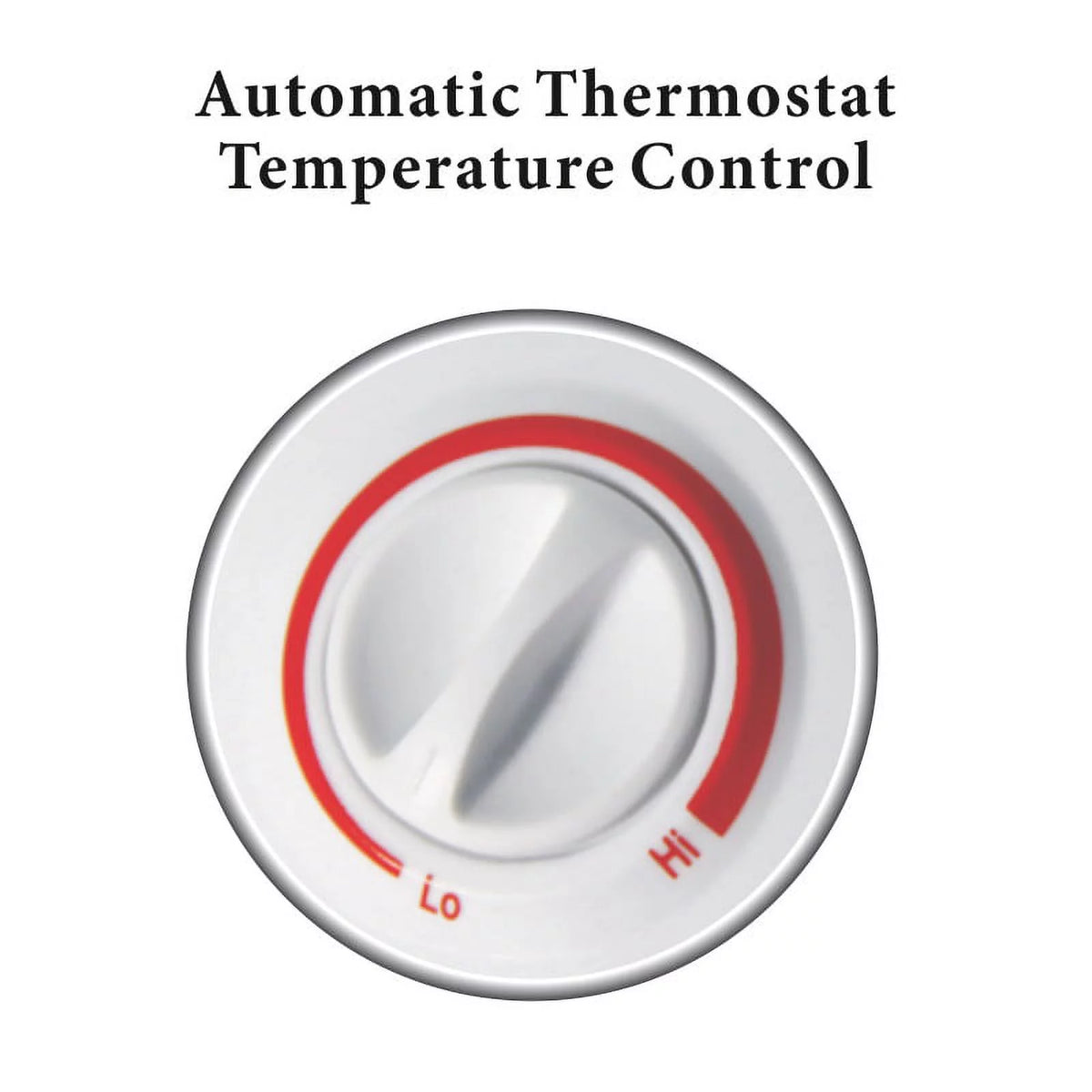 Portable Oscillating Fan Heater with Thermostat R6943