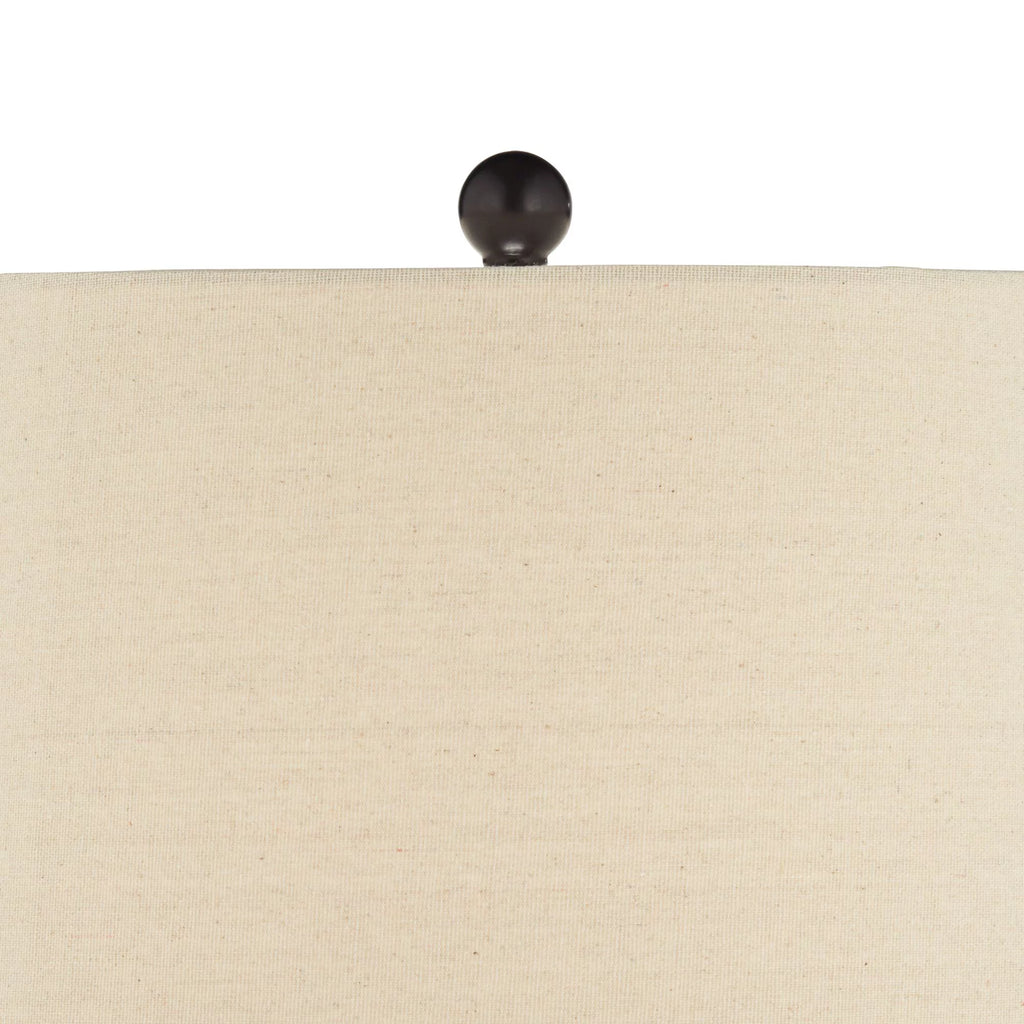 Set of 2 29" Tall Natural Rattan Wicker Table Lamps N91063