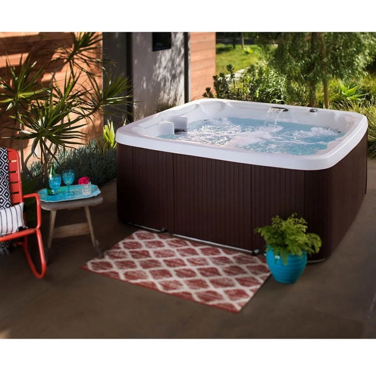 7 Person 22-Jet Plug & Play Hot Tub Q75275