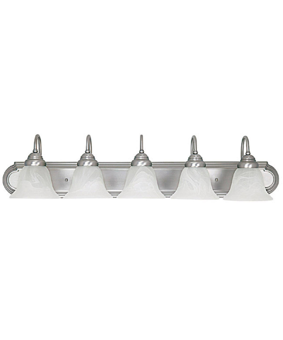 5 Light Vanity Matte Nickel X860027