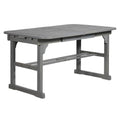 Acacia Wood Extendable Outdoor Dining Table K461