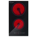 Electric Smooth Surface Radiant Cooktop with 2 Elements N722840