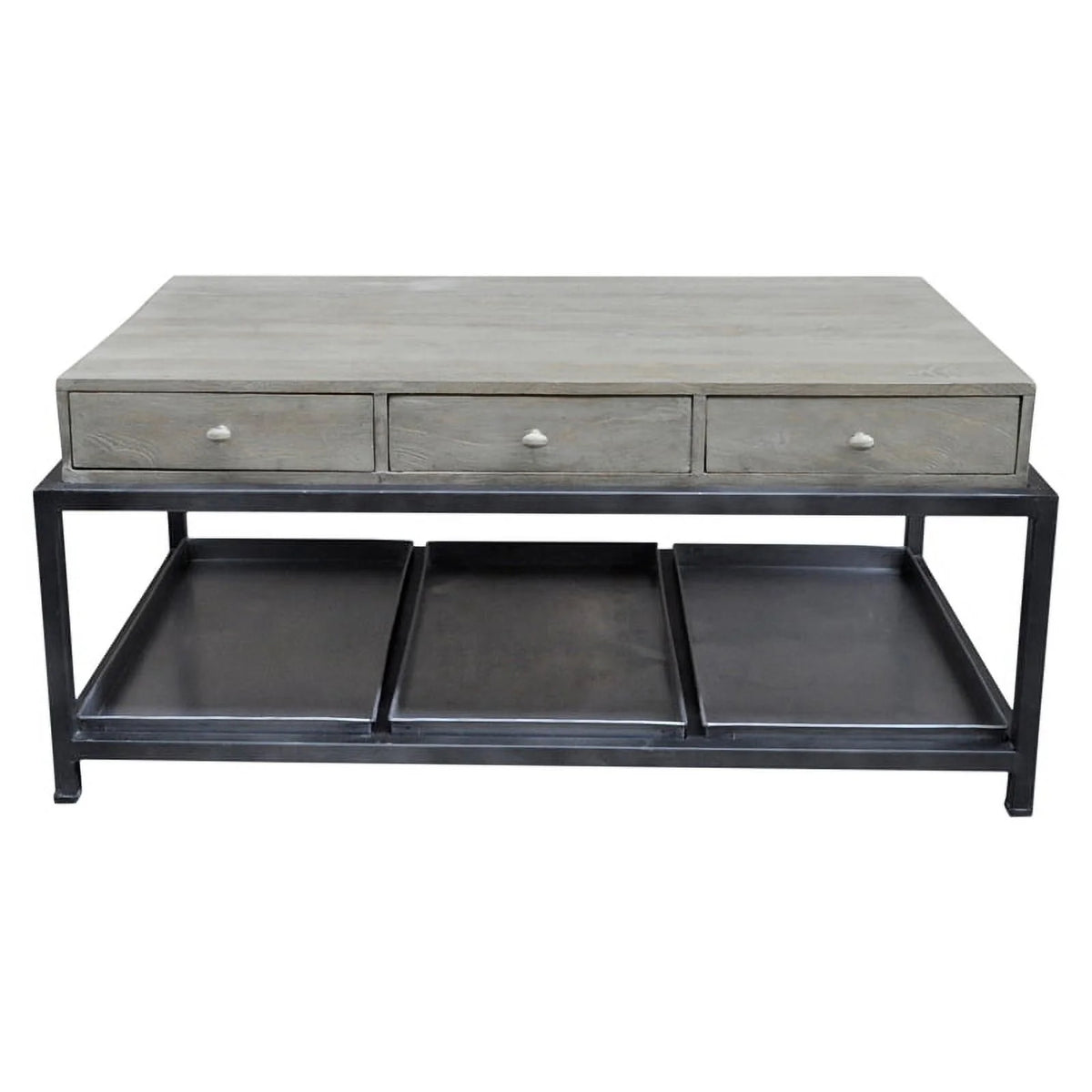 6-drawer Solid Wood Coffee Table R41436