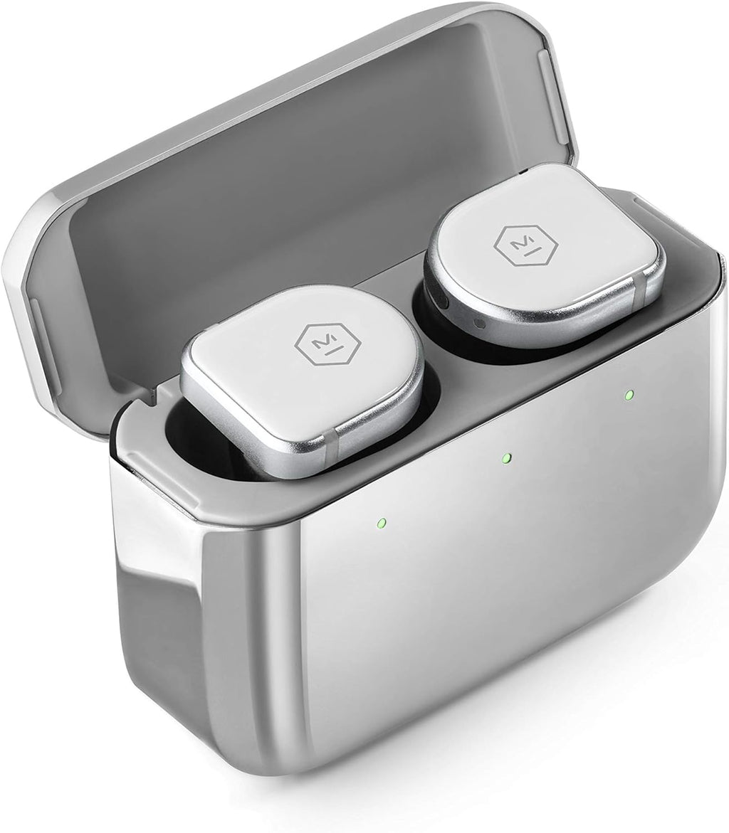 True Wireless Earphones White Ceramic Stainless Steel Case C39023