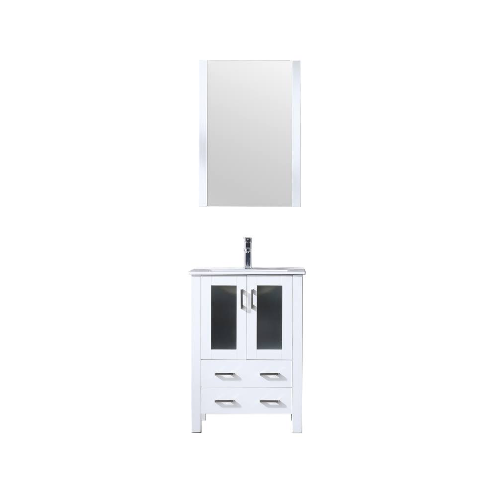 White 24x22 Vanity Cabinet H3838