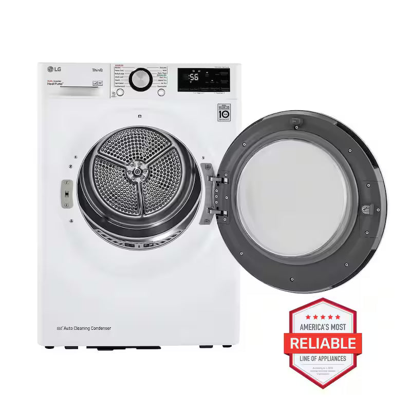 White 4.2 Cu. Ft. Ventless Stackable Compact Electric Dryer Z8820