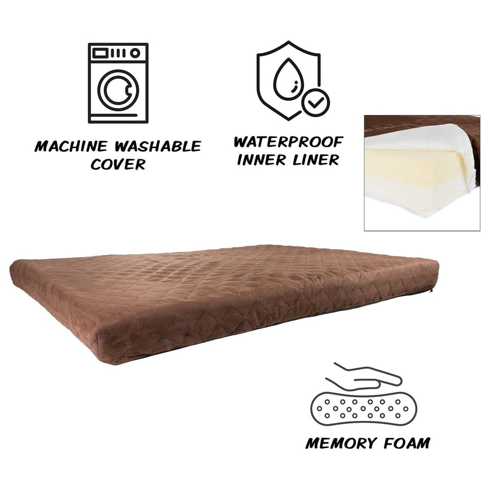 Waterproof Indoor/Outdoor Memory Foam Pet Bed P1119