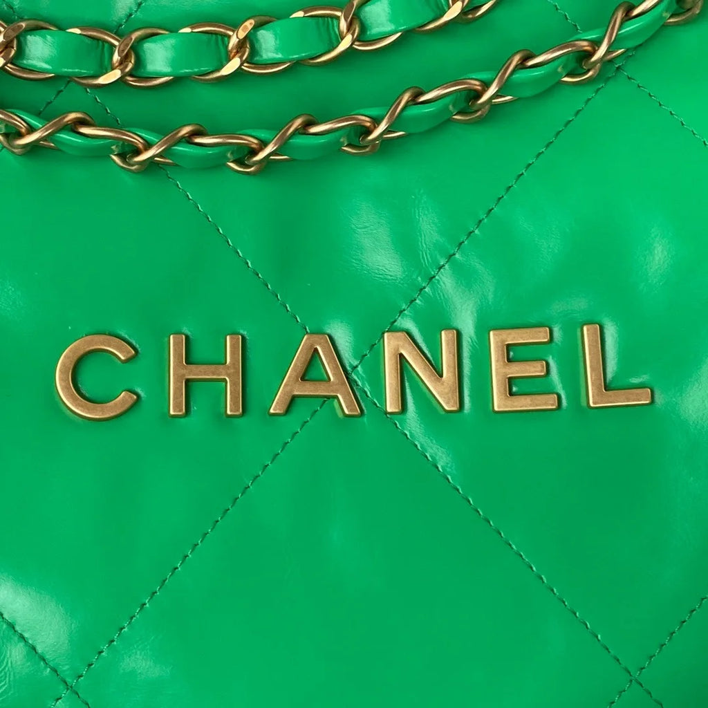 Shiny Green Handbag F22921