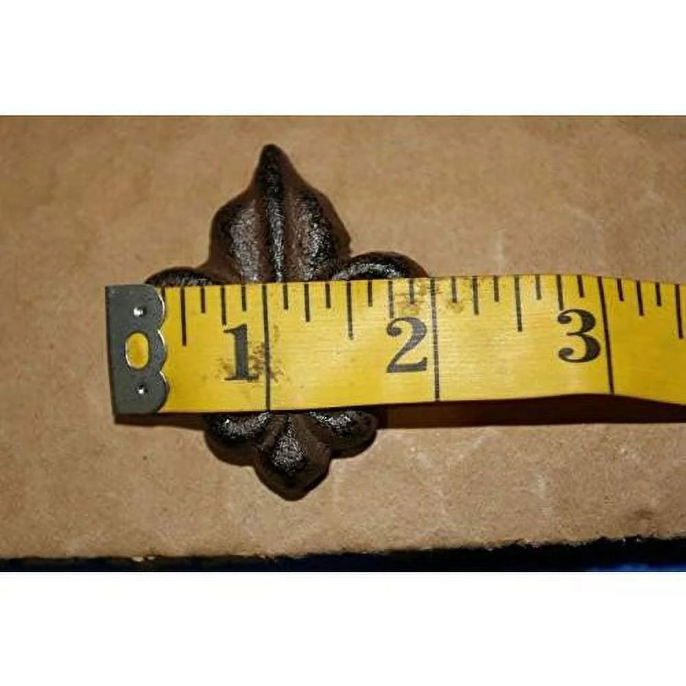 Cast Iron Fleur De Lis Cabinet Knobs, Pack Of 30 X1249