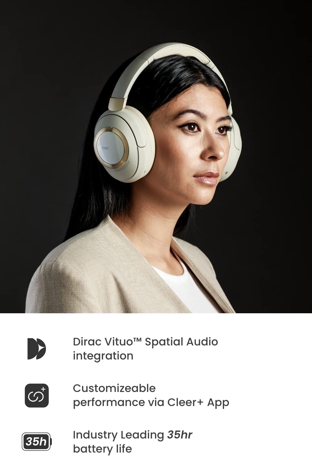 Alpha Noise Cancelling Bluetooth Headphones P768