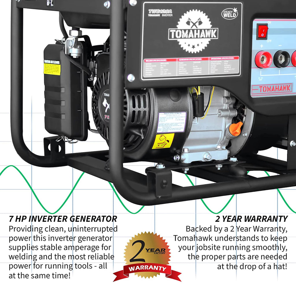 120 Amp Welder with 2,200W Generator G72642