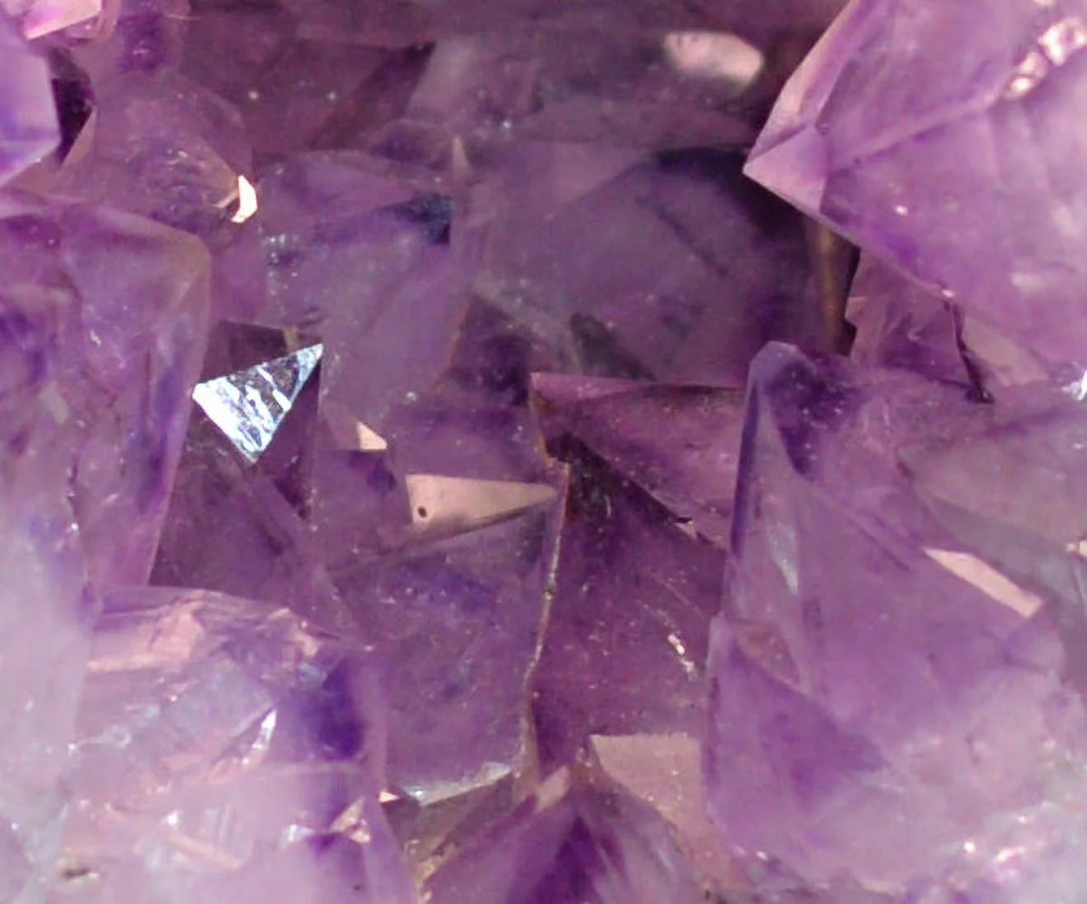 Hand-Carved Amethyst Sphere 5.01 Lb. X501