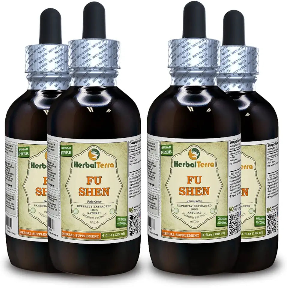 Spirit Poria Dried Sclerotia Liquid Extract 4x120 ml M953