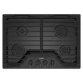 4-Burners Recessed Gas Cooktop in Black F385283