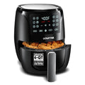 4 Quart Digital Air Fryer Oven, Black and Stainless Steel B62757