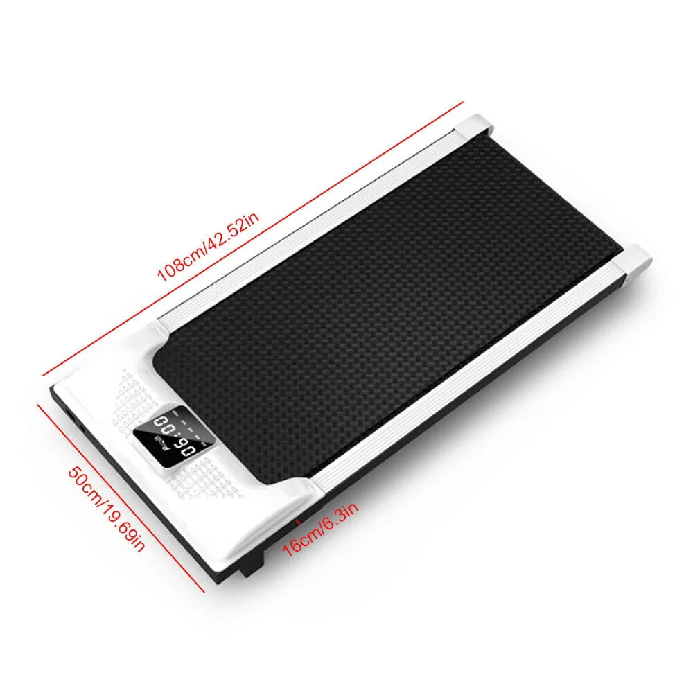 Portable Electric Treadmill Walking Pad with LCD Display O87638