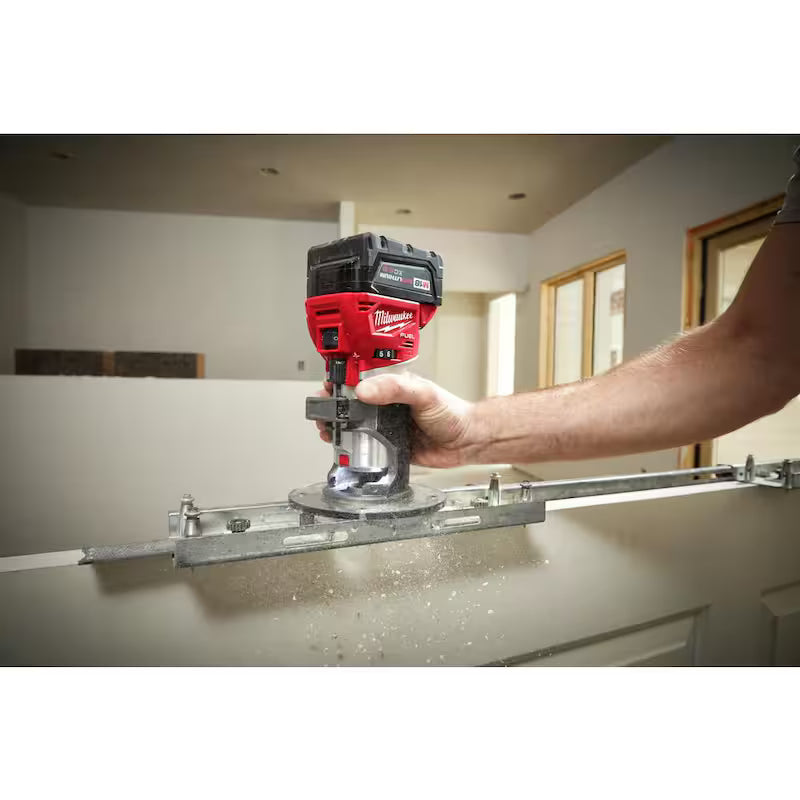 18V Lithium-Ion Brushless Cordless Compact Router with 5.0 Ah Battery N69214