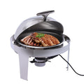6L Stainless Steel Round Food Warmer Set G244585