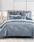 400 Thread Count Pima Cotton Full/Queen Duvet Cover Blue R9379