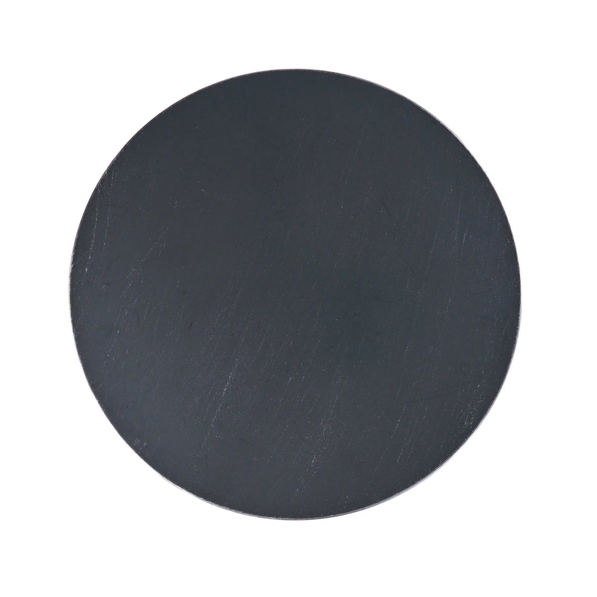 16 Inch Metal Side Table in Matte Black O8765