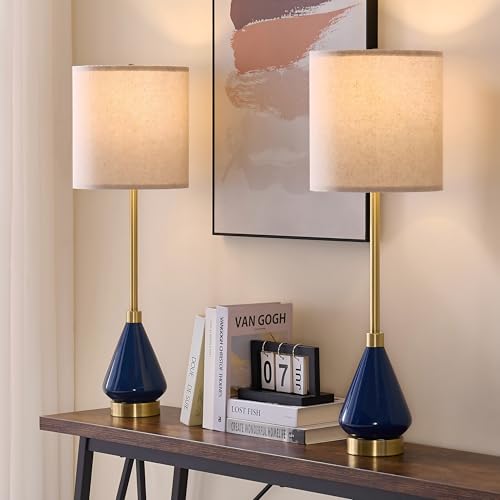 White Ceramic Buffet Lamps Set of 2 H7344