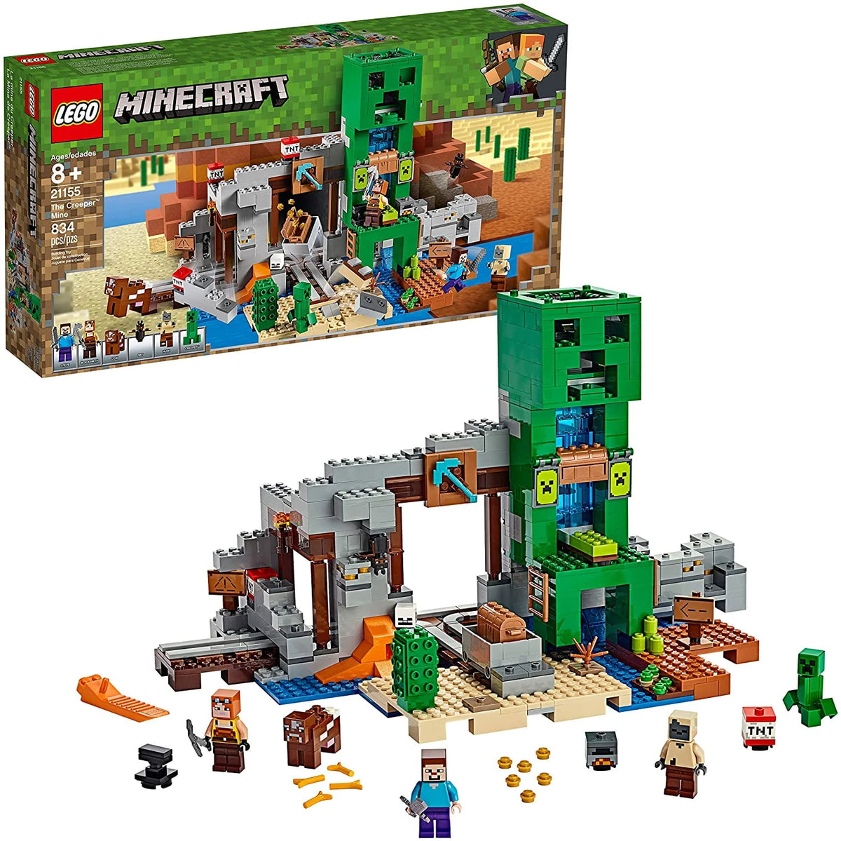 Minecraft Building Kit 834 Pieces C957