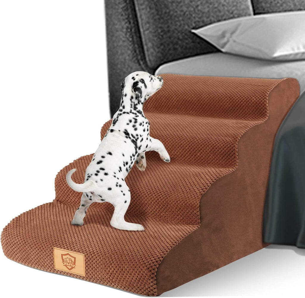 4 Tiers Non-Slip Foam Dog Steps R6309