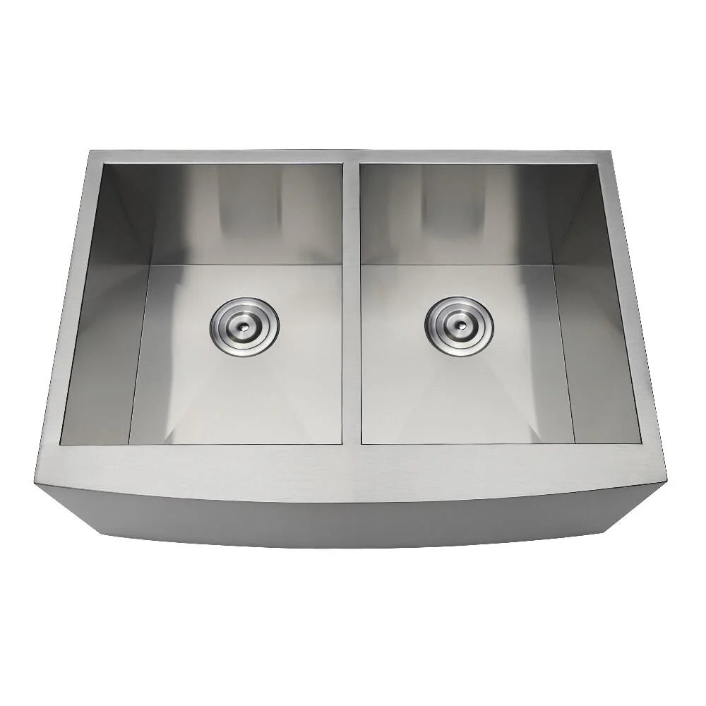 30 In. Stainless Steel Double Farmhouse Kitchen Sink H6757