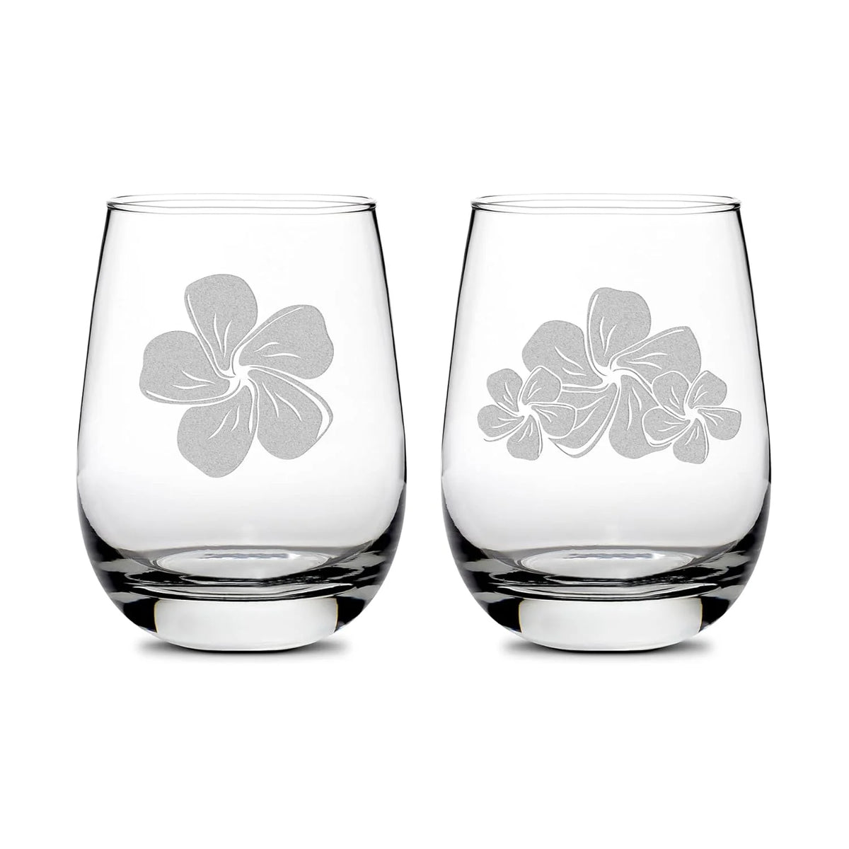 Set Of 2 Stemless Wine Glasses 16Oz A80930