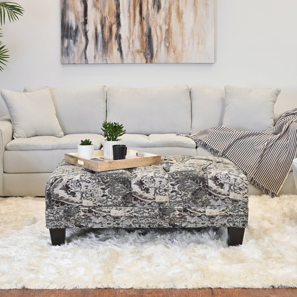 Oversized Tufted Ottoman E777413