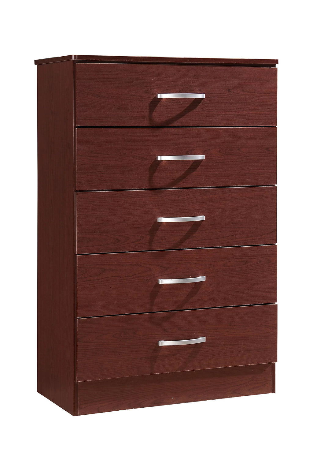 5 Drawer Brown Wood Chest K49976