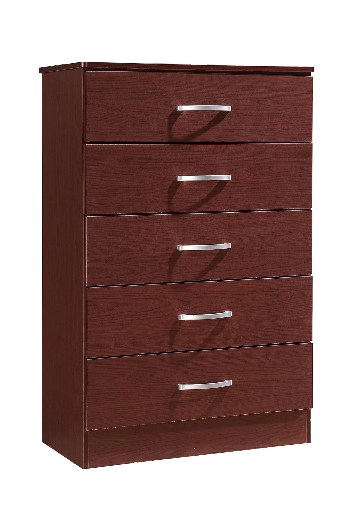 5 Drawer Brown Wood Chest K49976