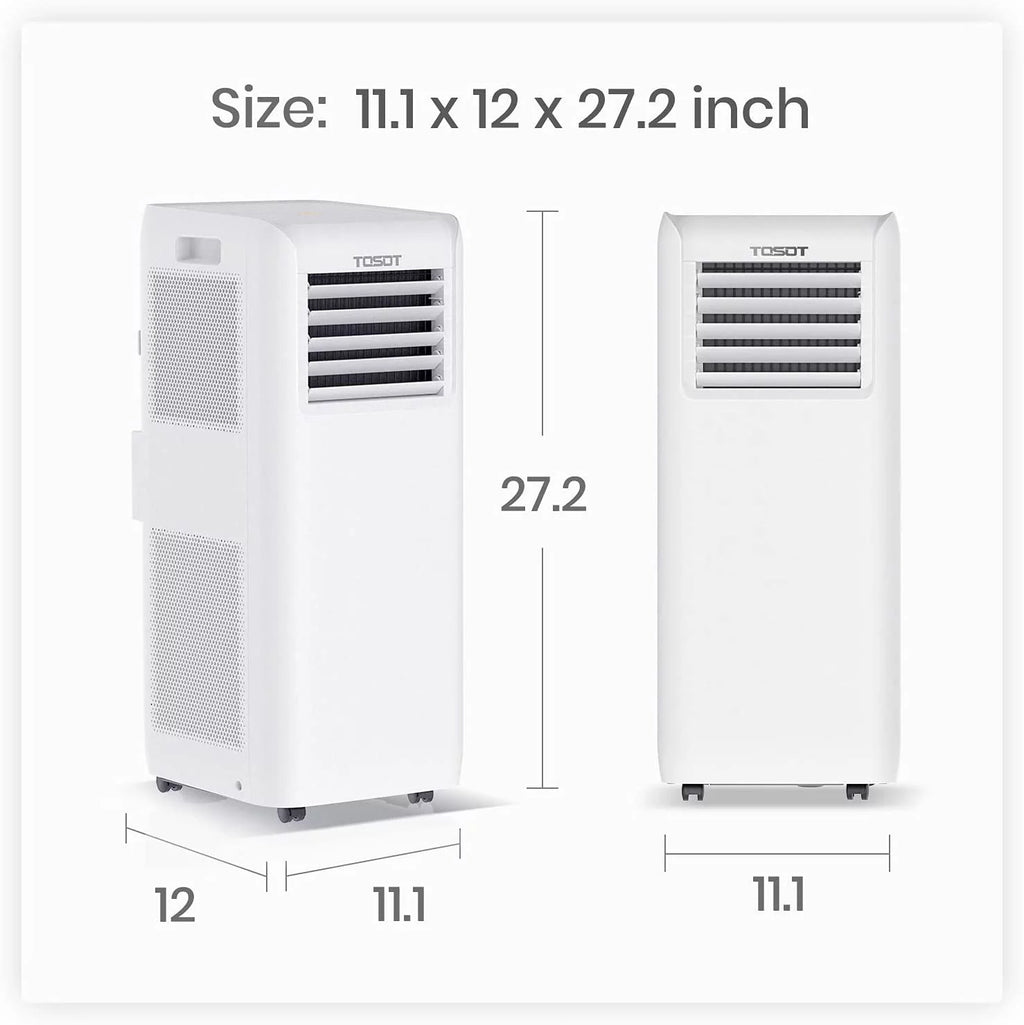 8,000 BTU 3-in-1 Portable Air Conditioner E6807
