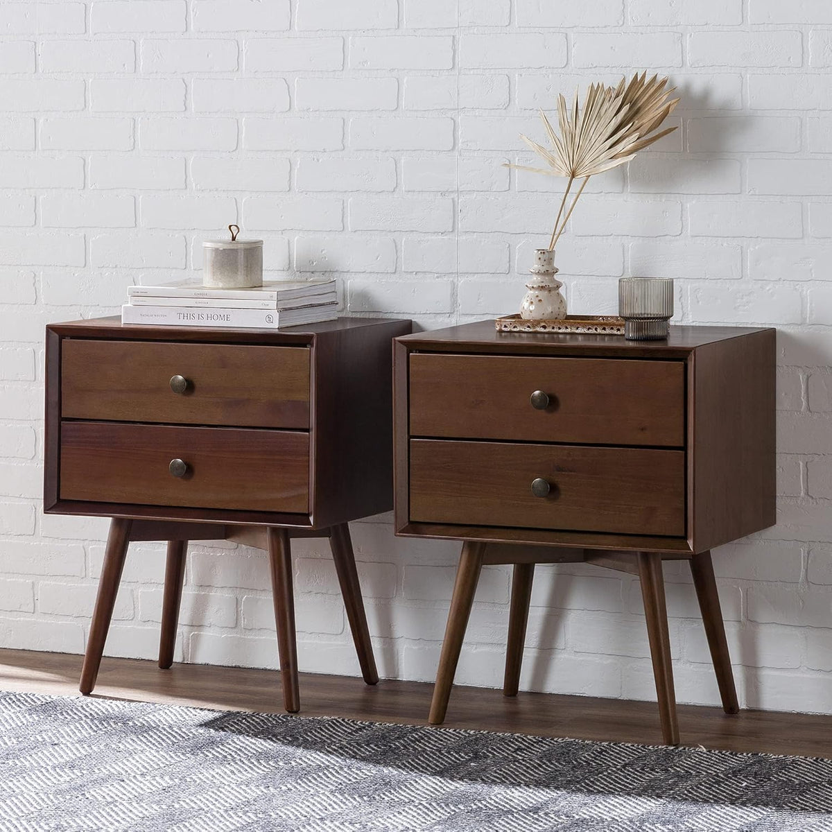 Mid Century Modern 1 Drawer Side Table P75134