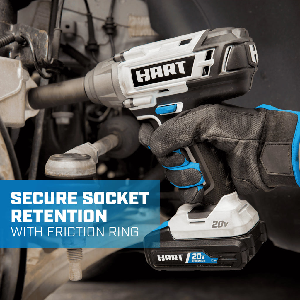 1/2-inch Battery-Powered Impact Wrench F588872
