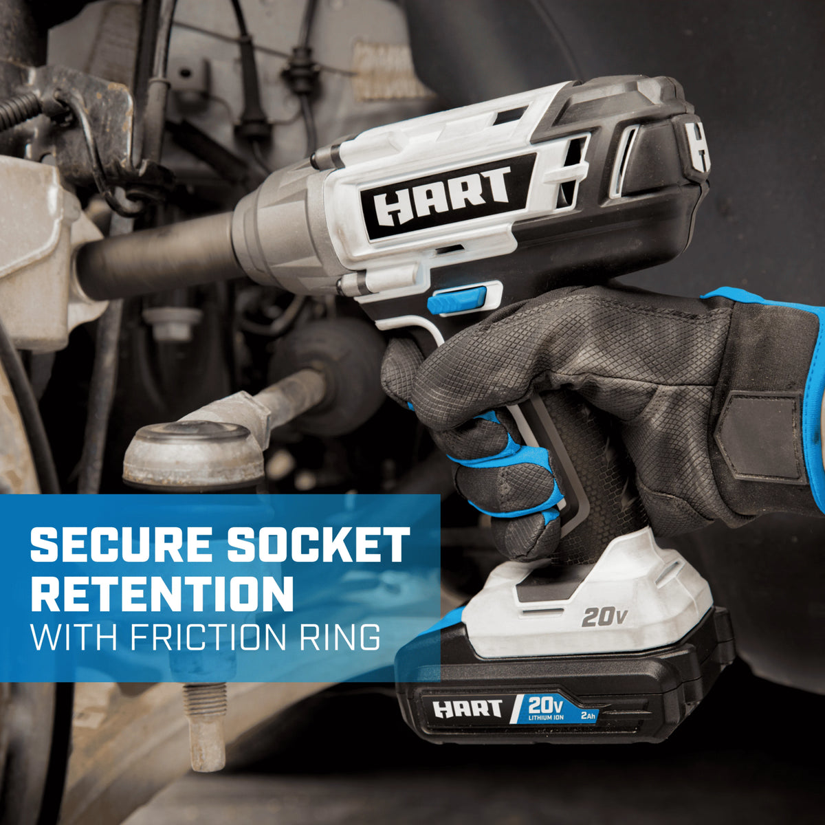 1/2-inch Battery-Powered Impact Wrench F588872