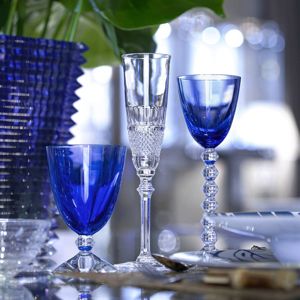 Blue Wine Glass Set of 2 N281