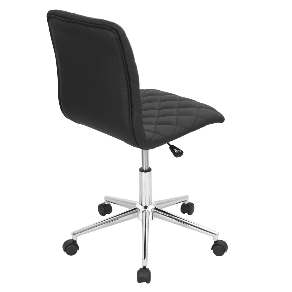 White Office Chair D1803